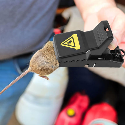 6pcs Rat Trap Automatic Reusable Mouse Catcher Snap Trap for Home Rodent Control