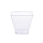 100PCS Mousse Cake Cups 60/110ml Clear for Dessert Baking Party Supplies Use