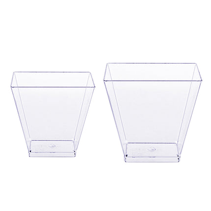 100PCS Mousse Cake Cups 60/110ml Clear for Dessert Baking Party Supplies Use