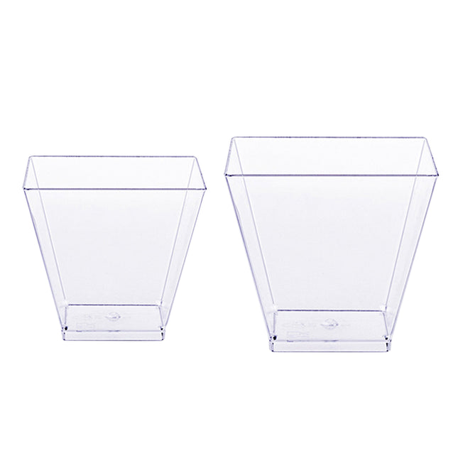 100PCS Mousse Cake Cups 60/110ml Clear for Dessert Baking Party Supplies Use
