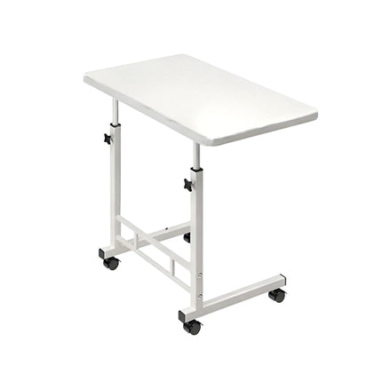 Mobile Bedside Table Adjustable Height Laptop Desk Rolling Computer Workstation