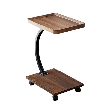 Home Useful Movable C-Shaped Side Table For Sofa Bedroom Small Space End Table