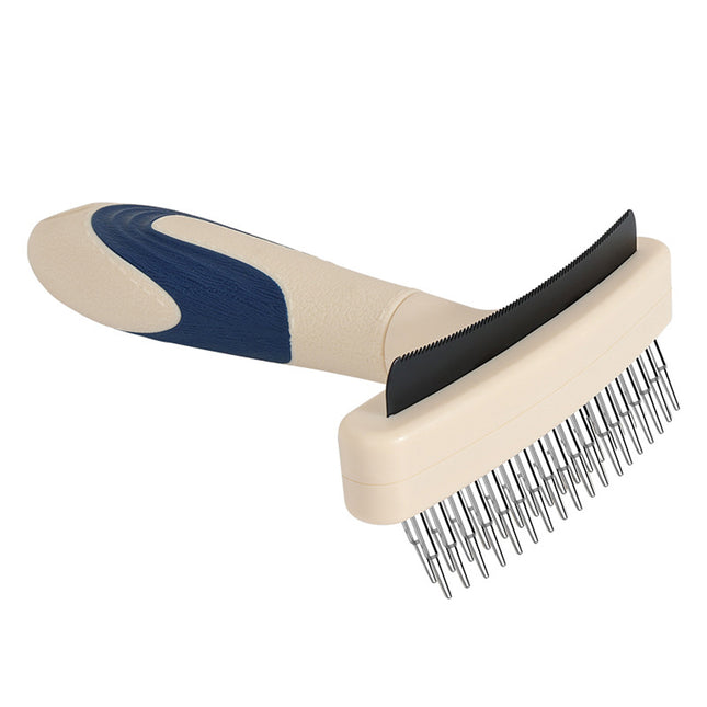 Dog Grooming Brush Deshedding Tool Pet Remover For Coat Undercoat Rake Pets