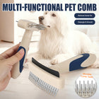 Dog Grooming Brush Deshedding Tool Pet Remover For Coat Undercoat Rake Pets