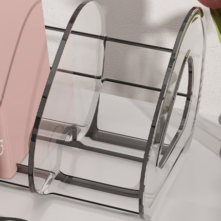 Desk Standing Divider Shelf Organizer Space Saving Office Study Storage Rack