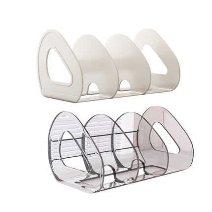 Desk Standing Divider Shelf Organizer Space Saving Office Study Storage Rack