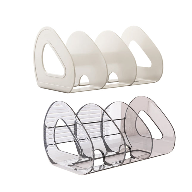 Desk Standing Divider Shelf Organizer Space Saving Office Study Storage Rack