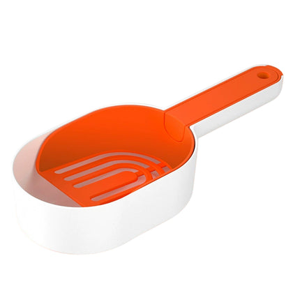 Detachable Multi Functional Cat Litter Shovel Portable Poop Scoop Spoon Tool