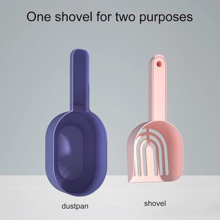Detachable Multi Functional Cat Litter Shovel Portable Poop Scoop Spoon Tool