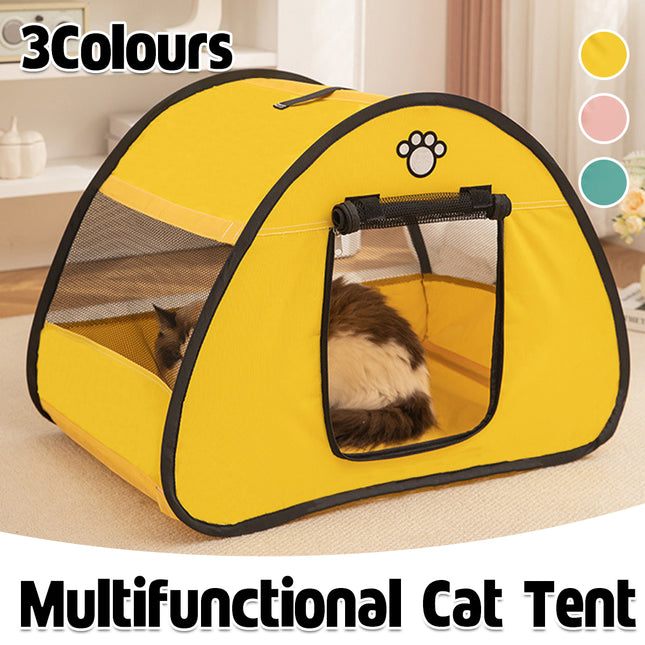 MultiFunction Cat Tent Large Space Waterproof Scratch Resistant Easy to Clean