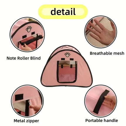 MultiFunction Cat Tent Large Space Waterproof Scratch Resistant Easy to Clean