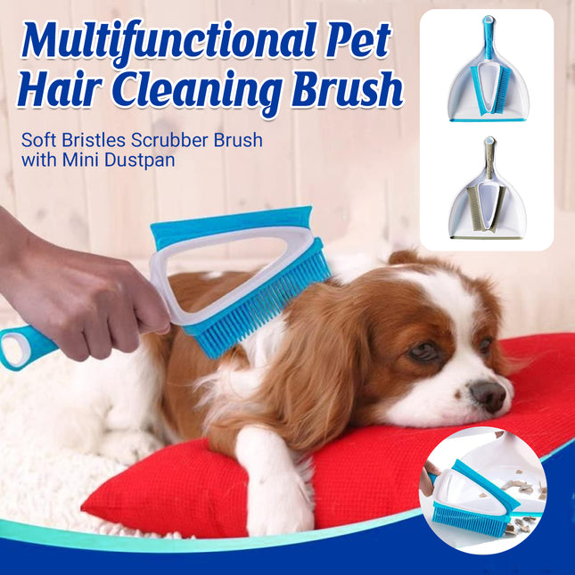 Multifunctional Pet Cleaning Hair Brush for Dogs Cats Removes Shedding Grooming