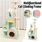 Multi Level Cat Climbing Tree Scratching Post Stand Large Activity Furniture