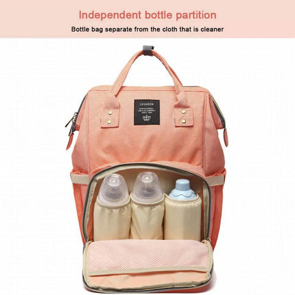 Luxury Multifunctional Baby Diaper Nappy Backpack Maternity Mummy Changing Bag - Aimall