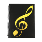 A4 Sheet Music Binder Custom Logo Piano Score Folder Adjustable Removable Pages