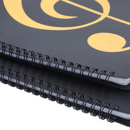 A4 Sheet Music Binder Custom Logo Piano Score Folder Adjustable Removable Pages