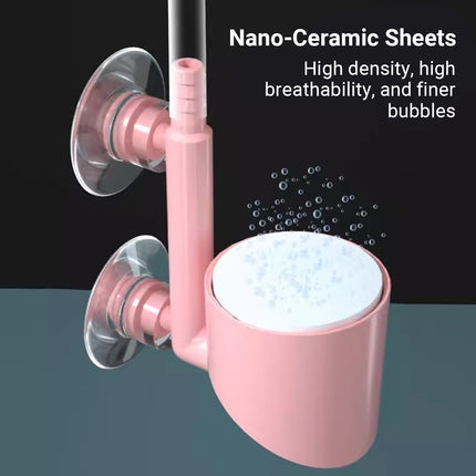 Aquarium Fish Tank Nano Air Pump Quiet Durable for Tanks Oxygen Aerate Use