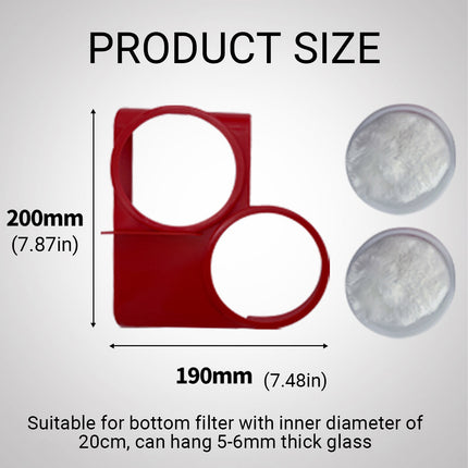 Nano Filter Bags for Aquarium Bottom Filter Fine Mesh High Density Reusable