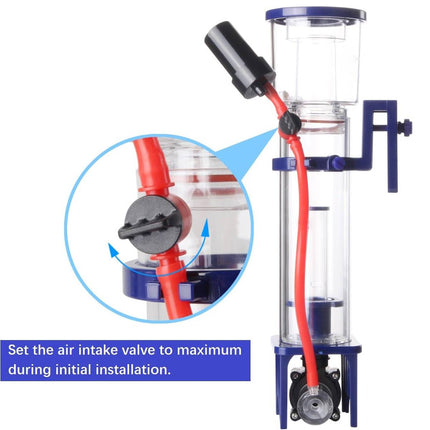 Mini Nano Protein Skimmer Hang On Aquarium Reef Tank Needle Wheel Marine Filter