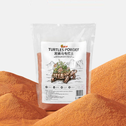 Reptile Natural Red Soil Substrate Turtle Bedding Landscaping Hibernation