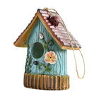 Handmade Birdhouse Resin Cute Patio Garden Hanging Nest Decoration for Outdoors