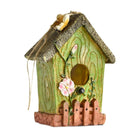 Handmade Birdhouse Resin Cute Patio Garden Hanging Nest Decoration for Outdoors