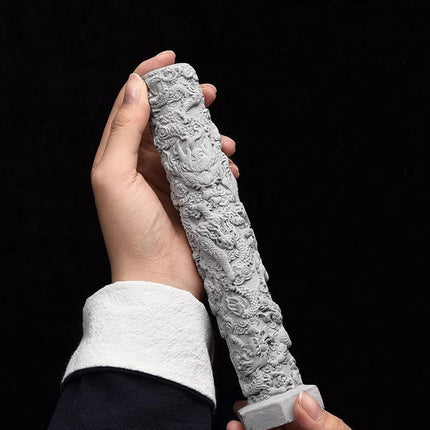 Fish Tank Decoration Nine Dragon Column Chinese Style Ornament For Aquarium Use