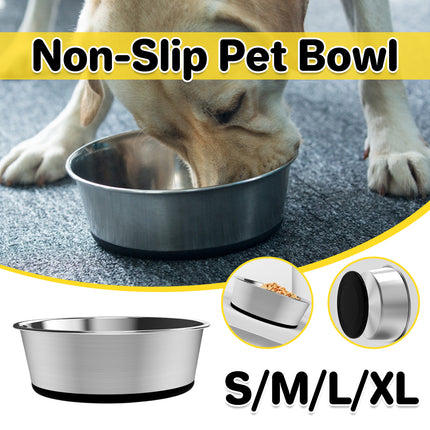 Anti Slip Pet Food Bowls Dog Cat Feeding Bowl Nonslip Design Indoor Pets Feeding