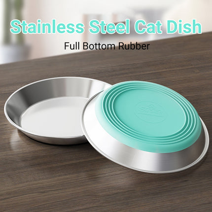 AntiSlip Cat Bowl Pet Food Basin Cat and Dog Feeding Bowl Universal Pet Dish