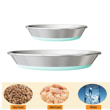AntiSlip Cat Bowl Pet Food Basin Cat and Dog Feeding Bowl Universal Pet Dish