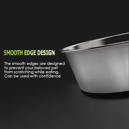 Anti Slip Pet Food Bowls Dog Cat Feeding Bowl Nonslip Design Indoor Pets Feeding