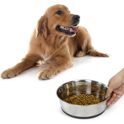 Anti Slip Pet Food Bowls Dog Cat Feeding Bowl Nonslip Design Indoor Pets Feeding