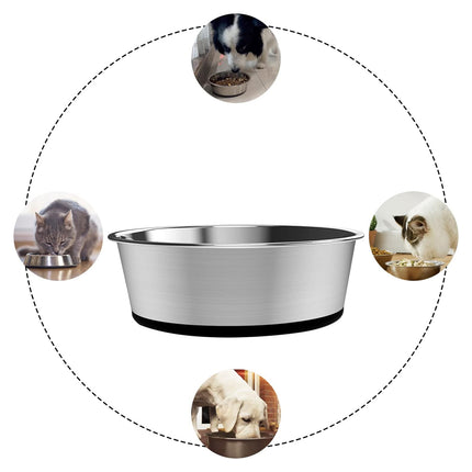 Anti Slip Pet Food Bowls Dog Cat Feeding Bowl Nonslip Design Indoor Pets Feeding
