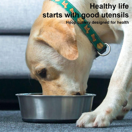 Anti Slip Pet Food Bowls Dog Cat Feeding Bowl Nonslip Design Indoor Pets Feeding