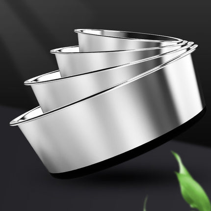 Anti Slip Pet Food Bowls Dog Cat Feeding Bowl Nonslip Design Indoor Pets Feeding