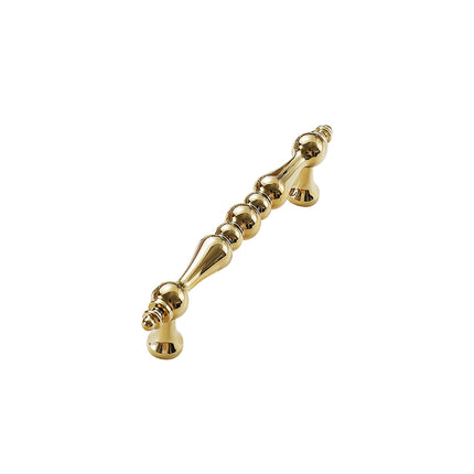 Brass Door Handle Long Knob Pull for Closet Cabinet Drawer Modern Furniture Use