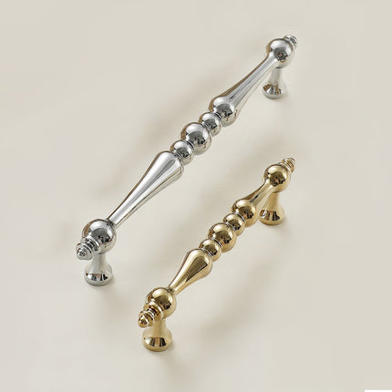 Brass Door Handle Long Knob Pull for Closet Cabinet Drawer Modern Furniture Use