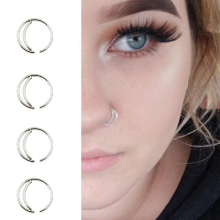 Fashion Stainless Steel Nose Ring Small Nose Staple Jewellery Piercing Accessory