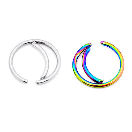 Fashion Stainless Steel Nose Ring Small Nose Staple Jewellery Piercing Accessory
