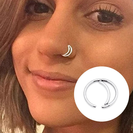 Fashion Stainless Steel Nose Ring Small Nose Staple Jewellery Piercing Accessory