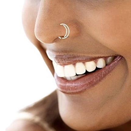 Fashion Stainless Steel Nose Ring Small Nose Staple Jewellery Piercing Accessory