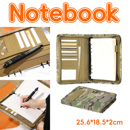 Outdoor Stationery Pouch Notebook Portable Durable For Hiking Camping Travel