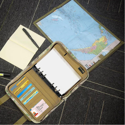 Outdoor Stationery Pouch Notebook Portable Durable For Hiking Camping Travel