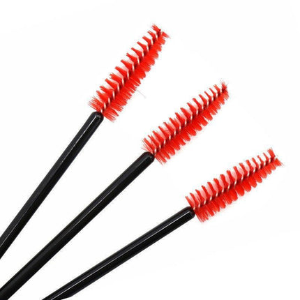 50-200 Disposable Mascara Wands Eyelash Brushes Applicator Lash Extension Brush - Aimall