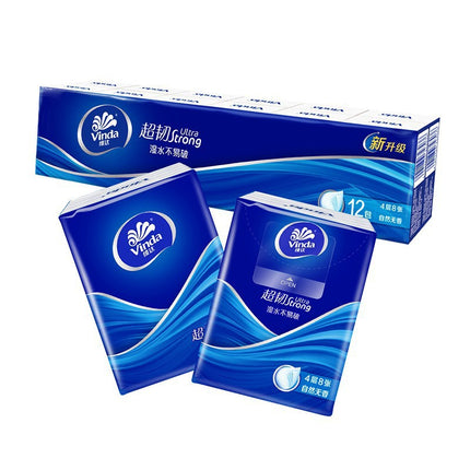 Handkerchief Paper Small Packs Of Tissues Portable 24 Packs Of Toilet Paper Facial Tissues Napkins