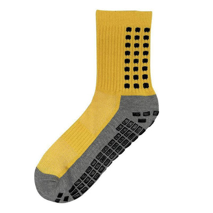 Sports Socks Anti-slip Hospital skid Soccer Basketball football PVC grip dots AU - Aimall