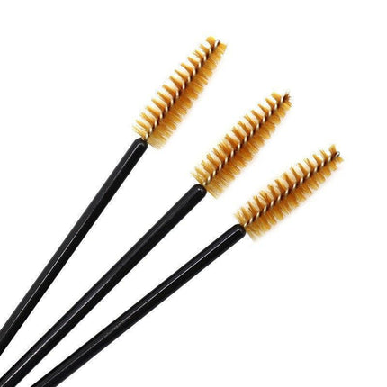 50-200 Disposable Mascara Wands Eyelash Brushes Applicator Lash Extension Brush - Aimall
