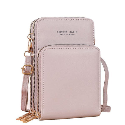 Women Crossbody Phone Purse Touch Screen Bag Rfid Blocking Wallet Shoulder Strap - Aimall