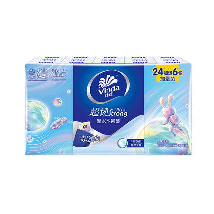 Handkerchief Paper Small Packs Of Tissues Portable 24 Packs Of Toilet Paper Facial Tissues Napkins