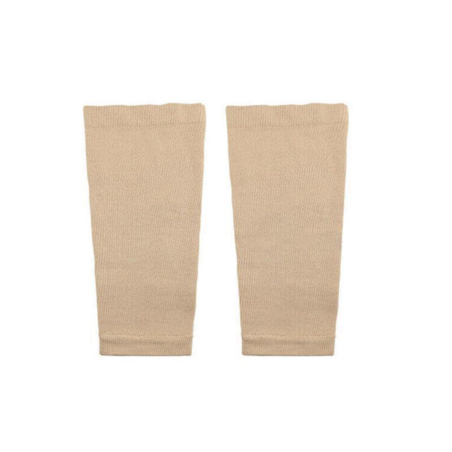 Compression Socks Leg Calf Foot Support Sleeve Relieve Varicose Veins Stockings Nude - Aimall